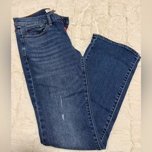 Lucky Brand Women's Bootcut Jeans in Dark Blue Wash